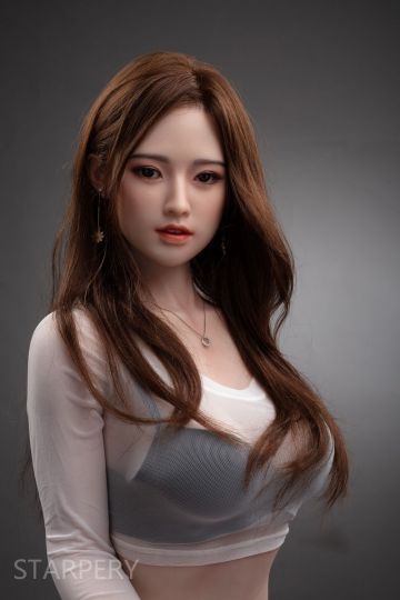159cm Zhu Lin Head Realistic Asian Sex Doll TPE/Silicone Sex Doll For Men