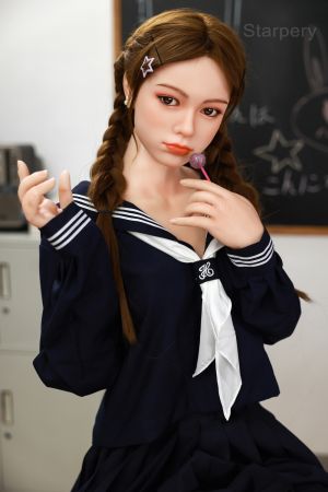 Starpery 171cm A-cup Brand-new Asian head An Ran Realistic Petite Silicone/TPE Sex Doll
