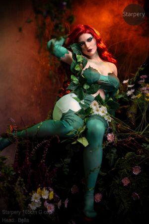 Halloween Sex Doll Starpery 165cm G cup Bella RedHair Full Silicone Doll
