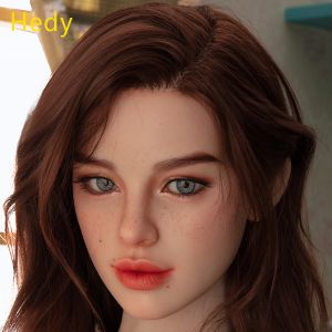 US In-Stock Full Silicone 165 G-cup Chubby Body Hedy Head Realistic Best Sex Doll 